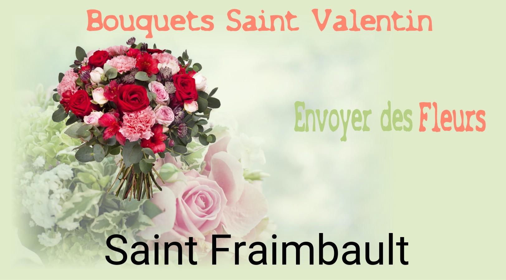 Roses de Saint-Valentin livrées à Saint-Fraimbault